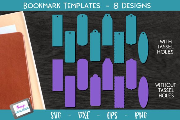 Bookmark Bundle: 8 Templates for Creative Projects