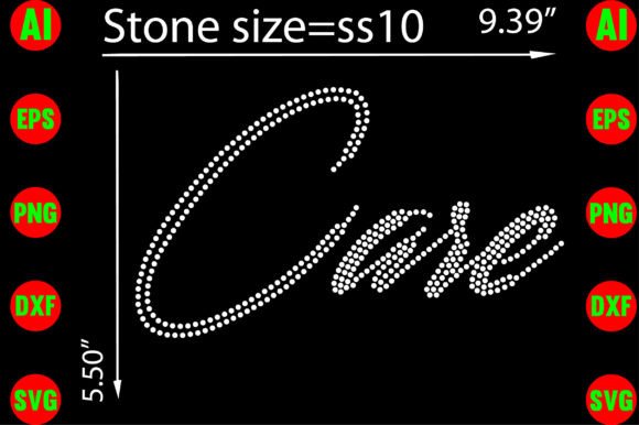 Explore Care Rhinestone Templates: Versatile Design Files