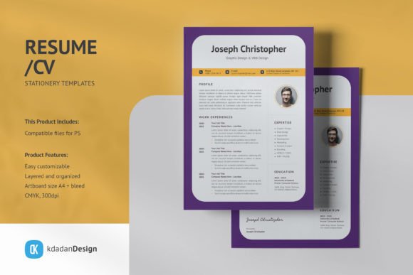 Modern Resume CV Templates: Your Design Solution
