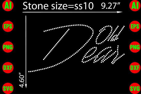 Old Dear Rhinestone Templates: Crafting with Sparkle and Ease