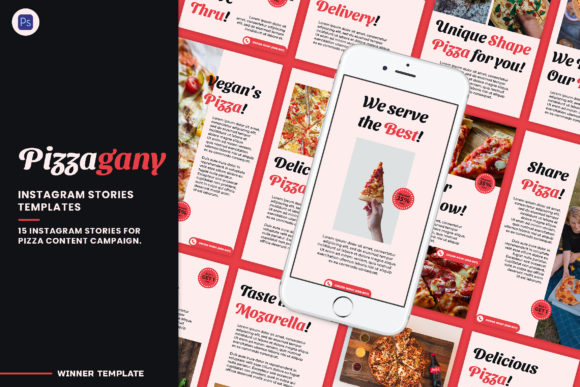 Pizzagany Instagram Stories Templates: A Complete Design Pack