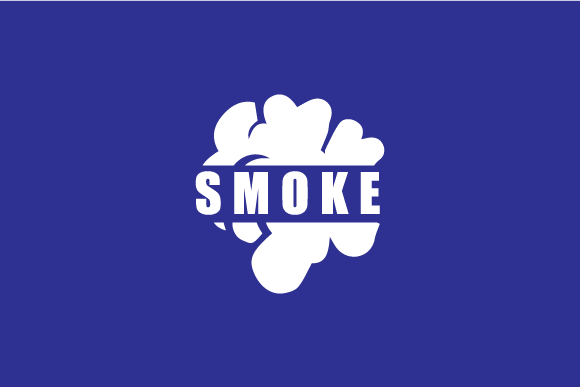 Smoke Logo Vector Simple Templates for Brand Identity