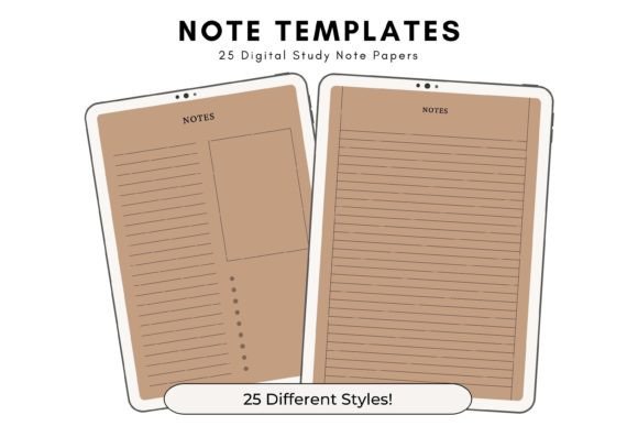 Tan Printable Note Templates: A Practical Design Asset
