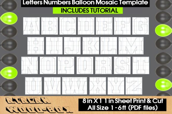 Transforming Digital Designs with Mosaic Balloons Templates