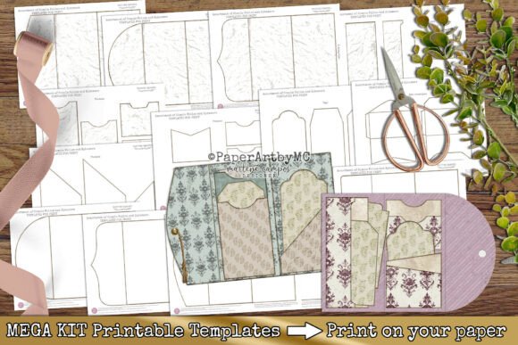 Unleash Your Creativity with Junk Journal Folio Templates Mega Kit