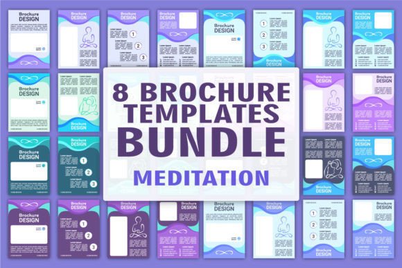 Yoga and Meditation Brochure Templates: Designing Tranquility